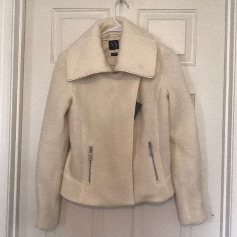 Wool Armani Exchange Coat